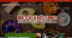 Desktop Screenshot of mexicanissimo.com.br
